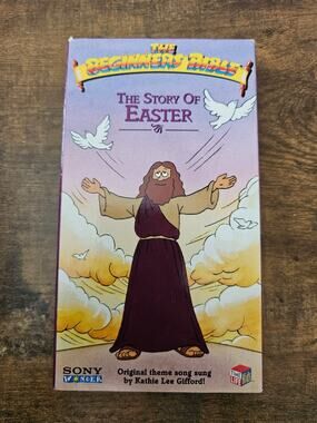 vintage 1995 Sony Wonder VHS tape of "The Beginner's Bible: The Story of Easter"